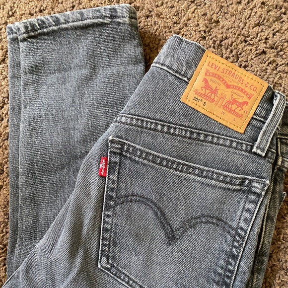 Levi's Denim - Black denim Levi Mom Jeans!